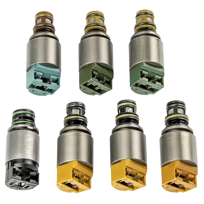 7PCS Remanufactured Gearbox Transmission Solenoids for BMW X3 X5 for Audi 6HP19 6HP26 6HP32 6HP21 6HP28 6HP34 1068.298.046
7PCS Remanufactured Gearbox Transmission Solenoids for BMW X3 X5 for Audi 6HP19 6HP26 6HP32 6HP21 6HP28 6HP34 1068.298.046