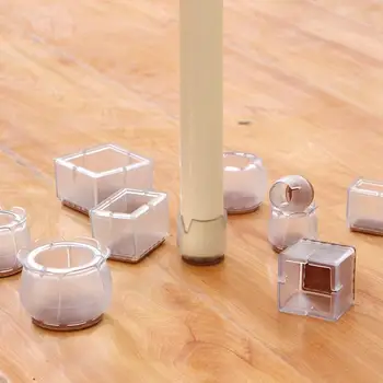 24Pcs Generic Chair Leg Caps Transparent Furniture Table Feet Covers Felt Bottom Floor Protectors Silicone Square Pads Hole Plug
24Pcs Generic Chair Leg Caps Transparent Furniture Table Feet Covers Felt Bottom Floor Protectors Silicone Square Pads Hole Plug