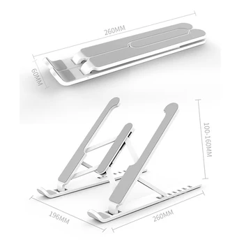 New Laptop Stand for MacBook Pro Notebook Stand Foldable Aluminium Alloy Tablet Stand Bracket Laptop Holder 2020 for Notebook
New Laptop Stand for MacBook Pro Notebook Stand Foldable Aluminium Alloy Tablet Stand Bracket Laptop Holder 2020 for Notebook