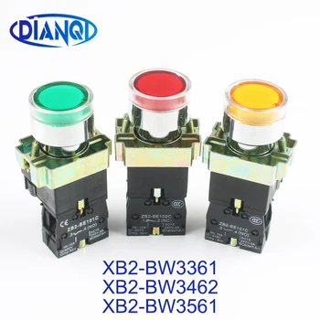 XB2-BW3361 XB2-BW3462 XB2-BW3561 LED self-resetting metal head with light start button switch indicator opening 22MM illuminated
XB2-BW3361 XB2-BW3462 XB2-BW3561 LED self-resetting metal head with light start button switch indicator opening 22MM illuminated