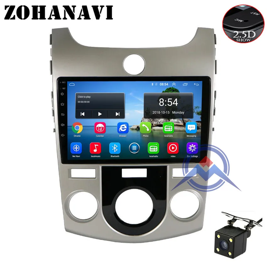 ZOHANAVI Android 8.1 2.5D Screen 9 inch Car Multimedia Player For KIA Forte Cerato 2008-2014 auto radio GPS Navigation
ZOHANAVI Android 8.1 2.5D Screen 9 inch Car Multimedia Player For KIA Forte Cerato 2008-2014 auto radio GPS Navigation