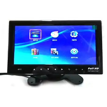 7-Inch Ultra-Thin Mp5 Desktop Monitor Car Hd Display Bracket Display Support Multiple Languages 16:9/4:3 Conversion
7-Inch Ultra-Thin Mp5 Desktop Monitor Car Hd Display Bracket Display Support Multiple Languages 16:9/4:3 Conversion