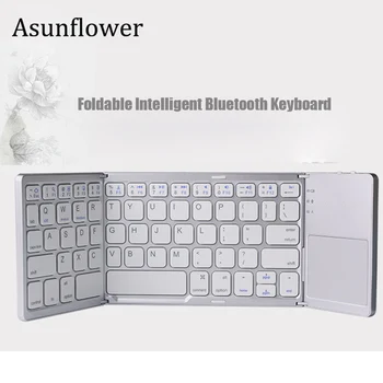 Asunflower Foldable Bluetooth Keyboard Folding Mini Wireless Keyboard With Touchpad Mouse For Android Tablet Apple iPhone iPad
Asunflower Foldable Bluetooth Keyboard Folding Mini Wireless Keyboard With Touchpad Mouse For Android Tablet Apple iPhone iPad