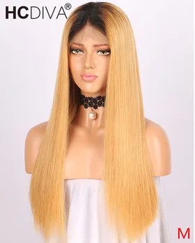 1B/27 Ombre Blonde 13x4 Lace Front Human Hair Wigs For Black Women Brazilian Straight Remy Hair Wig 150% Density Middle Ration
1B/27 Ombre Blonde 13x4 Lace Front Human Hair Wigs For Black Women Brazilian Straight Remy Hair Wig 150% Density Middle Ration