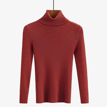High Quality Winter Autumn Turtleneck Sweater Women Skinny Elastic Knitted Full Sleeve Soft Female Sexy Sweaters Pullovers
High Quality Winter Autumn Turtleneck Sweater Women Skinny Elastic Knitted Full Sleeve Soft Female Sexy Sweaters Pullovers