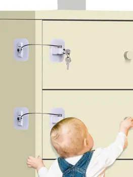 Child Safety Lock Window Refrigerator Limit Lock Drawer Door Secur Refrigerator Key Lock Safety Protection Prevent Fall
Child Safety Lock Window Refrigerator Limit Lock Drawer Door Secur Refrigerator Key Lock Safety Protection Prevent Fall