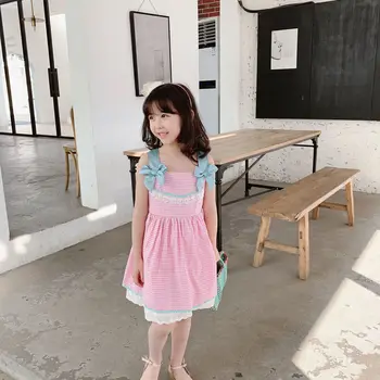 kids summer clothes baby girls dress 2020 cotton Sweet sleeveless pink gingham pattern princess dress
kids summer clothes baby girls dress 2020 cotton Sweet sleeveless pink gingham pattern princess dress