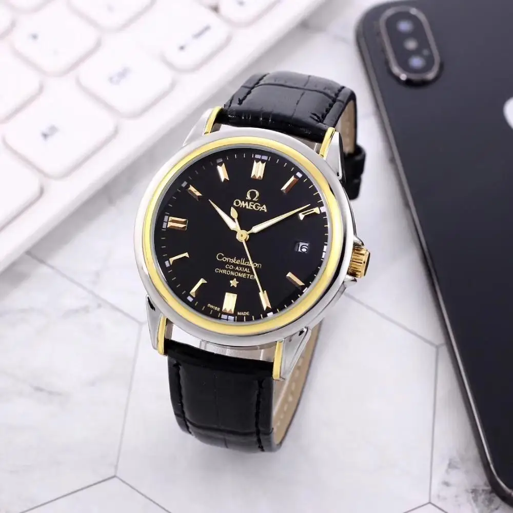 2020 new Omega-high-end bezel men's and women's fashion automatic mechanical movement watch designer watch 1717
2020 new Omega-high-end bezel men's and women's fashion automatic mechanical movement watch designer watch 1717