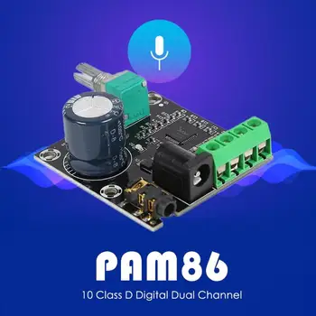 15W*2 PAM8610 Amplificador Class D Digital Dual Channel 12V Power Audio Amplifier Board Module PAM86 Audio Amplifier Board
15W*2 PAM8610 Amplificador Class D Digital Dual Channel 12V Power Audio Amplifier Board Module PAM86 Audio Amplifier Board