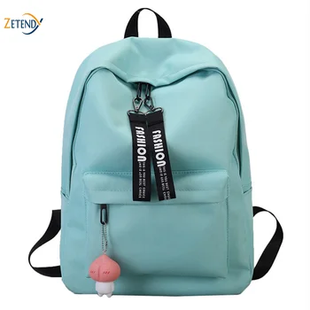 Student Backpack With canvas Material Large Capacity Light Weight Wear-resisting Waterproof Fashion Travel Bookbags Softback
Student Backpack With canvas Material Large Capacity Light Weight Wear-resisting Waterproof Fashion Travel Bookbags Softback