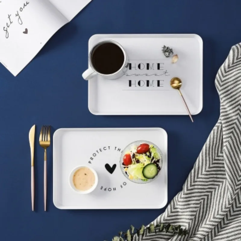 Creative Kitchen Household Plastic Nordic Simple Storage Breakfast Tray End Dish Cake Bread Fruit Plate Simple Cartoon Pattern
Creative Kitchen Household Plastic Nordic Simple Storage Breakfast Tray End Dish Cake Bread Fruit Plate Simple Cartoon Pattern