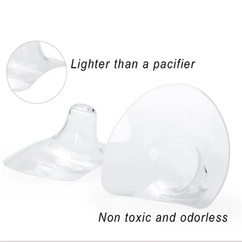 2pcs Baby Prevent Bite Soft Nipple Protectors Silicone Shields Silicone Nipple Protectors Feeding Mothers Breastfeeding Nipple
2pcs Baby Prevent Bite Soft Nipple Protectors Silicone Shields Silicone Nipple Protectors Feeding Mothers Breastfeeding Nipple