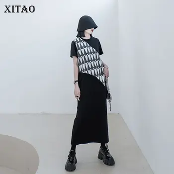 XITAO Patchwork Pleated Dress Fashion New 2020 Spring Small Fresh Irregular Geometrical Pattern Perspective Dress DMY4176
XITAO Patchwork Pleated Dress Fashion New 2020 Spring Small Fresh Irregular Geometrical Pattern Perspective Dress DMY4176