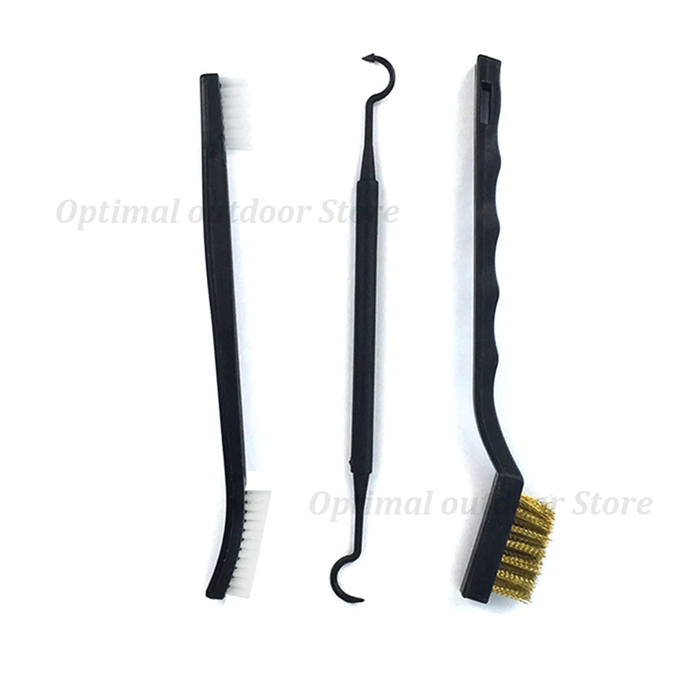 TOtrait 3 pcs/Set Hunting Brass Wire Brush Set Gun Cleaning Kit For Shortgun/Rifle/Hand Gun Cleaning Tool Brush
TOtrait 3 pcs/Set Hunting Brass Wire Brush Set Gun Cleaning Kit For Shortgun/Rifle/Hand Gun Cleaning Tool Brush