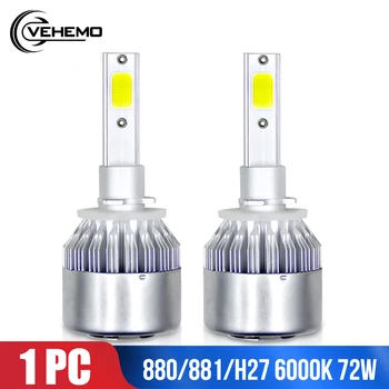 LED Headlight Car Led Headlight High Power LED Fog Light Bulbs Front Lamp 880/881/H27 COB Super Bright
LED Headlight Car Led Headlight High Power LED Fog Light Bulbs Front Lamp 880/881/H27 COB Super Bright