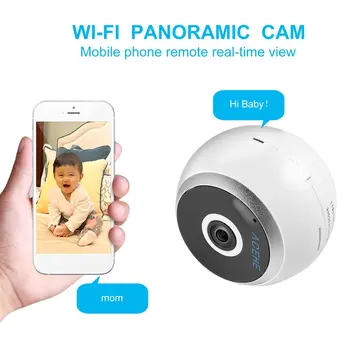 HD 960P WIFI Ip Camera HD Night Vision Mini Wireless Security Camera Panoramic Video Recorder Monitoring Surveillance Camera
HD 960P WIFI Ip Camera HD Night Vision Mini Wireless Security Camera Panoramic Video Recorder Monitoring Surveillance Camera