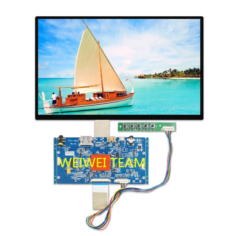 Wisecoco 3860x2160 UHD Ultra-HD 4k LCD Panel 10.1 inch IPS Display 3D Printer HDMI EDP 40 Pins Control Board High Brightness
Wisecoco 3860x2160 UHD Ultra-HD 4k LCD Panel 10.1 inch IPS Display 3D Printer HDMI EDP 40 Pins Control Board High Brightness