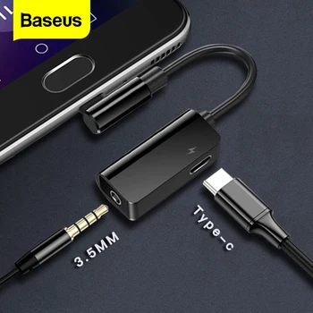 Baseus USB Type C Audio Cable Adapter USB C Type-c To 3.5mm Jack Aux Splitter Earphone Adapter For One Plus 6T 6 5 Xiaomi mix 3
Baseus USB Type C Audio Cable Adapter USB C Type-c To 3.5mm Jack Aux Splitter Earphone Adapter For One Plus 6T 6 5 Xiaomi mix 3