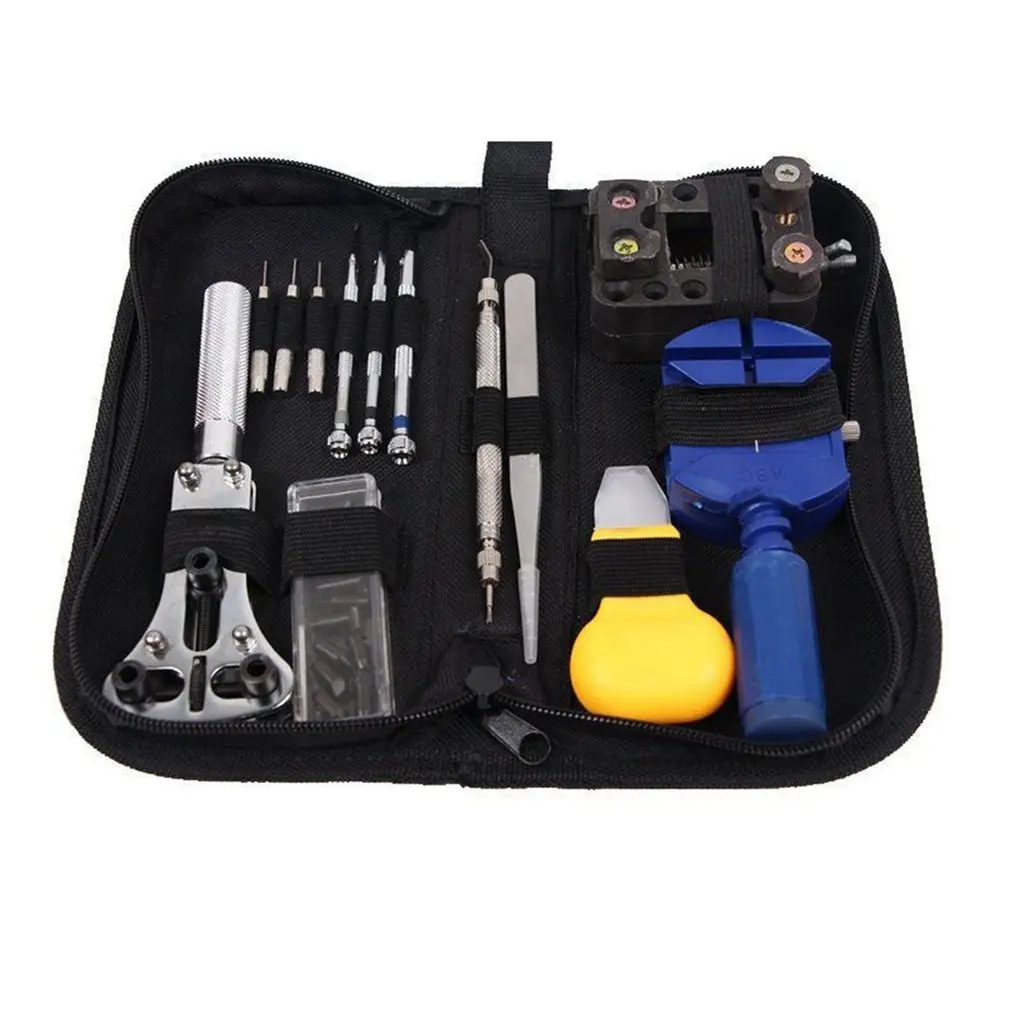 High-Grade 13pcs Watch Repair Tools Kit Tool Set Watch Band Opener Bottom Opener Watchmakers Set With Black Bag Convenient
High-Grade 13pcs Watch Repair Tools Kit Tool Set Watch Band Opener Bottom Opener Watchmakers Set With Black Bag Convenient