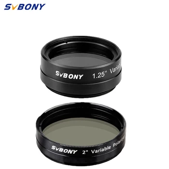 SVBONY 1.25 inch 2'' PL Filter Variable Polarizing for Astronomy Monocular Telescope & Eyepiece Filter Astronomy accessories
SVBONY 1.25 inch 2'' PL Filter Variable Polarizing for Astronomy Monocular Telescope & Eyepiece Filter Astronomy accessories