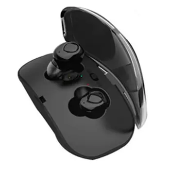 Mini Twins True Wireless In-Ear Stereo Bluetooth Earphone Earbuds Headset Connected By Bluetooth 4.2 With Faster Pairing
Mini Twins True Wireless In-Ear Stereo Bluetooth Earphone Earbuds Headset Connected By Bluetooth 4.2 With Faster Pairing