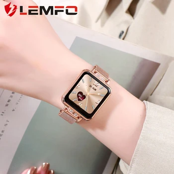LEMFO Smart Watch 2020 Women Female Menstrual Cycle Function Heart Rate Blood Pressure Monitoring For Android IOS
LEMFO Smart Watch 2020 Women Female Menstrual Cycle Function Heart Rate Blood Pressure Monitoring For Android IOS