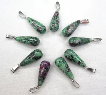 wholesale 30PCS high quality Natural Stone teardrop Shape epidote Pendants Charms for DIY Jewelry Making pendant Accessories
wholesale 30PCS high quality Natural Stone teardrop Shape epidote Pendants Charms for DIY Jewelry Making pendant Accessories