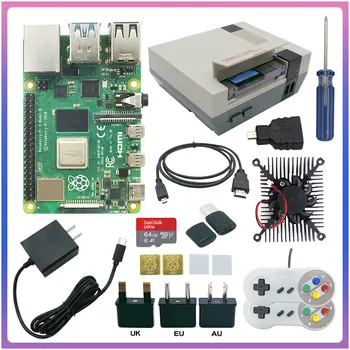 Raspberry pi 4 NESPi 4 CASE Kit Raspberry Pi 4 Case with SSD CASE, USB-C Power Supply HDMI Splitter Switch for Raspberry Pi 4 B
Raspberry pi 4 NESPi 4 CASE Kit Raspberry Pi 4 Case with SSD CASE, USB-C Power Supply HDMI Splitter Switch for Raspberry Pi 4 B