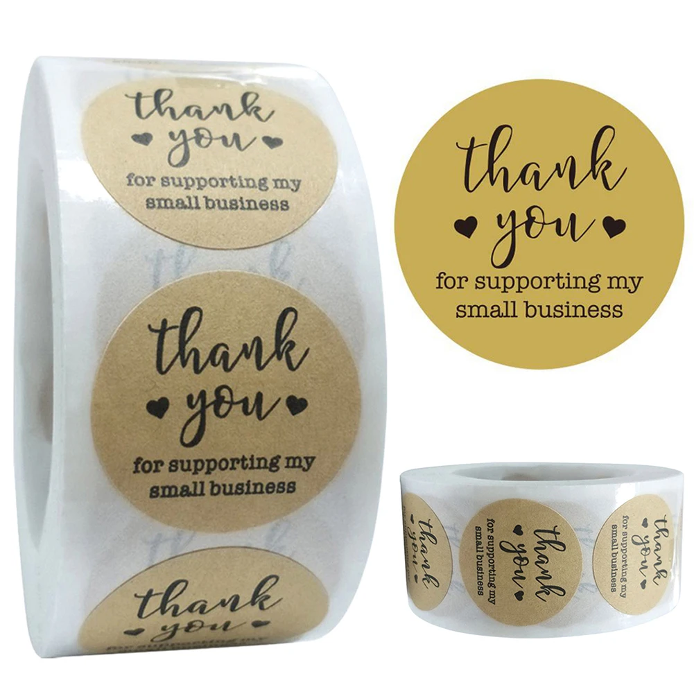 2 Rolls Natural Kraft Handmade Stickers scrapbooking for package adhesive thank you sticker seal labels stationery Envelope Seal
2 Rolls Natural Kraft Handmade Stickers scrapbooking for package adhesive thank you sticker seal labels stationery Envelope Seal