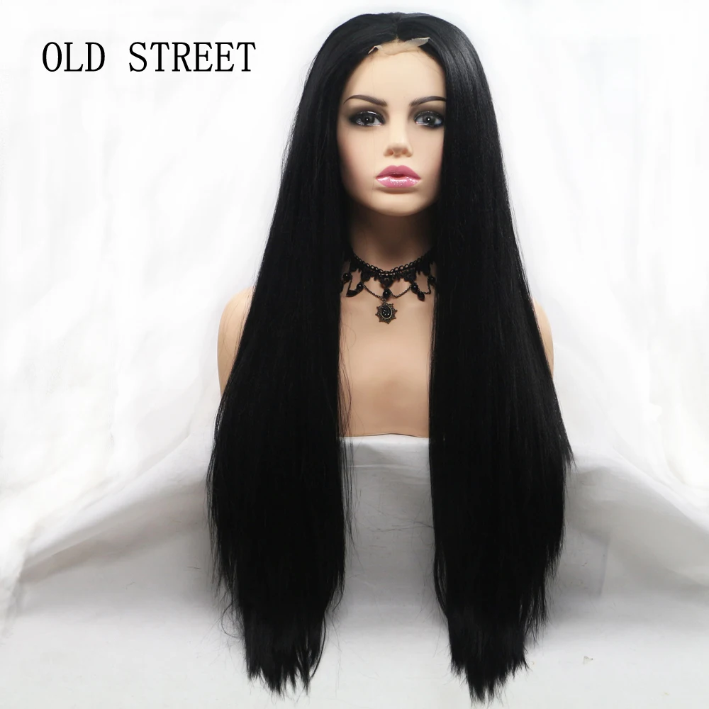 High Quality Straight Synthetic Wigs CheapNatural Black Lace Front Wigs Heat Resistant Synthetic Lace Front Wigs for Black Women
High Quality Straight Synthetic Wigs CheapNatural Black Lace Front Wigs Heat Resistant Synthetic Lace Front Wigs for Black Women
