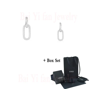 2020 Fashion Moroccan Jewelry New Mono White Chain Link Pierced Earrings Exquisite Buckle Chain Decoration Female Romantic Gift
2020 Fashion Moroccan Jewelry New Mono White Chain Link Pierced Earrings Exquisite Buckle Chain Decoration Female Romantic Gift