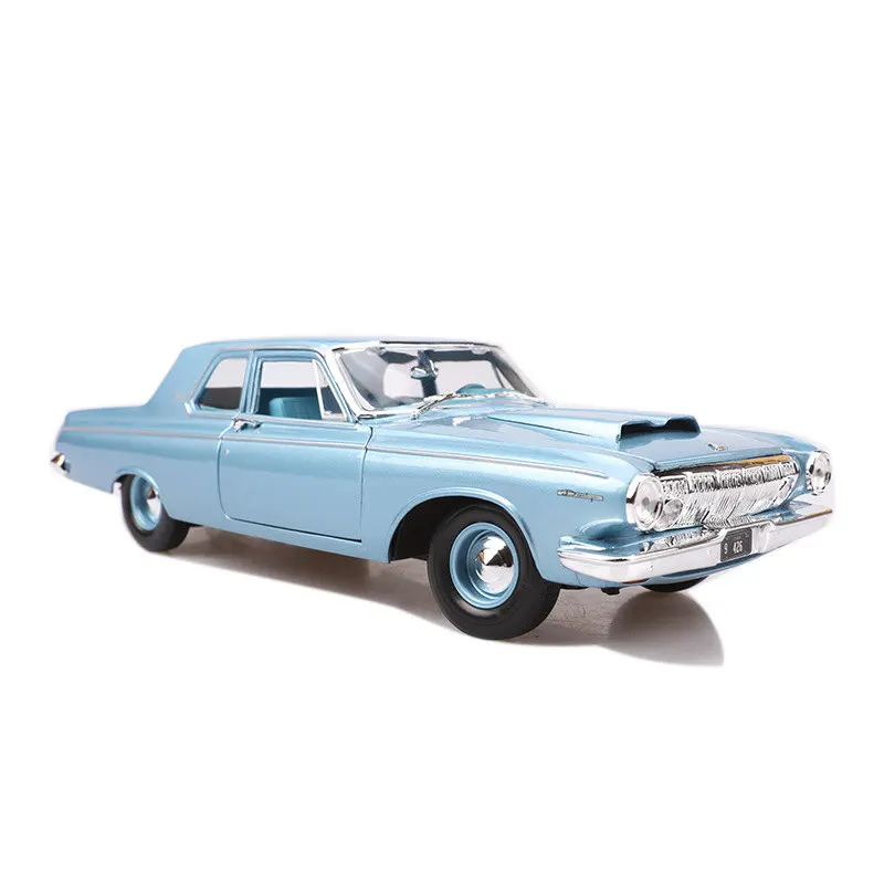 1:18 Dodge 330 1963 Blue Metal Luxury Vehicle Diecast Pull Back Cars Model Toy Collection Xmas Gift
1:18 Dodge 330 1963 Blue Metal Luxury Vehicle Diecast Pull Back Cars Model Toy Collection Xmas Gift