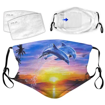 Reusable Adult Face Mask With Filters Breathable Dolphin Print Masking Mascarillas Mask For Face Fashion Маска Для Лица Тканевая
Reusable Adult Face Mask With Filters Breathable Dolphin Print Masking Mascarillas Mask For Face Fashion Маска Для Лица Тканевая