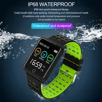 New Waterproof Smart Watch Heart Rate Monitor Bracelet Wristband for iOS Android
New Waterproof Smart Watch Heart Rate Monitor Bracelet Wristband for iOS Android