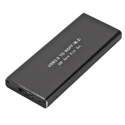 Алюминиевый корпус SSD USB3.0 на M.2NGFF адаптер для жесткого диска поддержка 2230/2242/2260/2280
