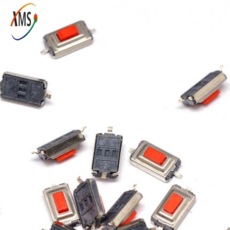 50 шт. 3*6*2 5 мм H 3x6x2 SMD Красный кнопочный переключатель микропереключатель тактовый