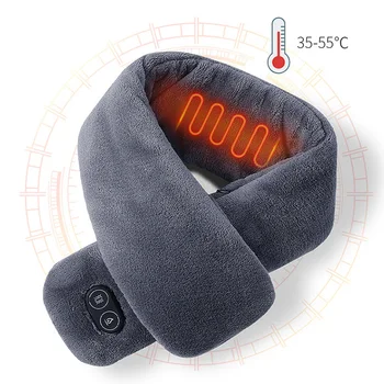 New USB Heated unisex Winter Scarf Shawl Foreign Trade Women Smart Heating Solid Color Vibration Massage Scarf Neckerchief
New USB Heated unisex Winter Scarf Shawl Foreign Trade Women Smart Heating Solid Color Vibration Massage Scarf Neckerchief