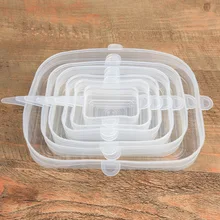 Silicone Stretch Lids 6 Pack Reusable Durable And Expendable Lids Silicone Covers For Fresh Food Leftovers Keep Food Fresh 
Silicone Stretch Lids 6 Pack Reusable Durable And Expendable Lids Silicone Covers For Fresh Food Leftovers Keep Food Fresh