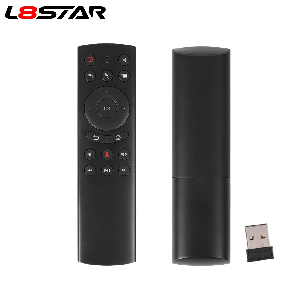 L8star G20 G21 Air Mouse Gyro Voice Search Smart Remote control TV IR Learning RC Aero Mouse G20S for Projector Android TV Box
L8star G20 G21 Air Mouse Gyro Voice Search Smart Remote control TV IR Learning RC Aero Mouse G20S for Projector Android TV Box