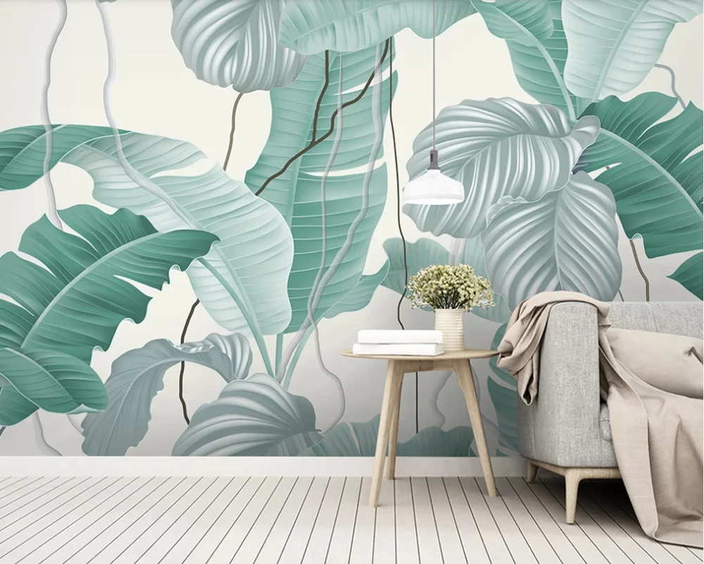 Custom wallpaper large hand-painted plants forest flowers and birds animal background wall-waterproof material 
Custom wallpaper large hand-painted plants forest flowers and birds animal background wall-waterproof material