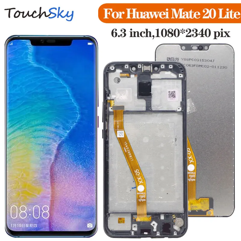 ЖК дисплей для Huawei mate 20 lite сменный сенсорный экран с дигитайзером в сборе