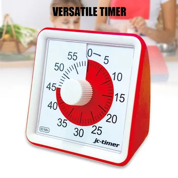 Economical 1 Pcs 60 Minutes Visual Analog Timer Silent Countdown Clock Time Management for Kids Adults ds99
Economical 1 Pcs 60 Minutes Visual Analog Timer Silent Countdown Clock Time Management for Kids Adults ds99