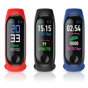 M3 Plus Sport Smart Wristbands Smart Watch Waterproof Fitness Tracker Smartband Smart Bracelet Blood Pressure Heart Rate Monitor
M3 Plus Sport Smart Wristbands Smart Watch Waterproof Fitness Tracker Smartband Smart Bracelet Blood Pressure Heart Rate Monitor