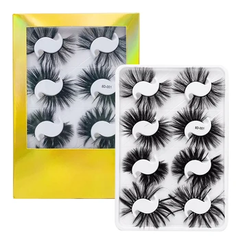 iflovedekd 8 pairs 5D Thick Mink Lashes False Eyelashes Natural Dramatic Volume Fake Lashes Makeup Tools
iflovedekd 8 pairs 5D Thick Mink Lashes False Eyelashes Natural Dramatic Volume Fake Lashes Makeup Tools