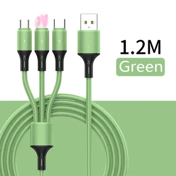 Data Line 3 in 1 cable For Android Type-c Mobile Phone Multi-function Usb One Dragging Three Data Charge Cable TXTB1
Data Line 3 in 1 cable For Android Type-c Mobile Phone Multi-function Usb One Dragging Three Data Charge Cable TXTB1