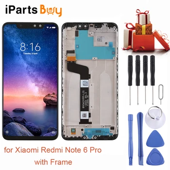 iPartsBuy LCD Screen and Digitizer Full Assembly with Frame for Xiaomi Redmi Note 6 Pro
iPartsBuy LCD Screen and Digitizer Full Assembly with Frame for Xiaomi Redmi Note 6 Pro