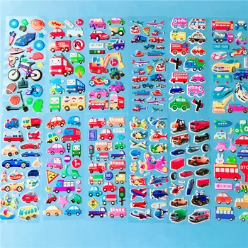 60 sheets Cute Kids 3D Puffy Stickers Animals Cars Cartoon Ocean Fish Boys Gift School Teacher Reward Scrapbooking Toy
60 sheets Cute Kids 3D Puffy Stickers Animals Cars Cartoon Ocean Fish Boys Gift School Teacher Reward Scrapbooking Toy