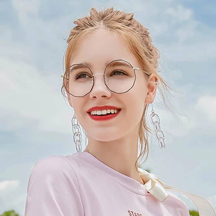 Men Vintage Anti Blue Light Glasses Frame Round Women Lens Myopia Optical Mirror Simple Metal Anti-blue Clear Eyewear Frames
Men Vintage Anti Blue Light Glasses Frame Round Women Lens Myopia Optical Mirror Simple Metal Anti-blue Clear Eyewear Frames