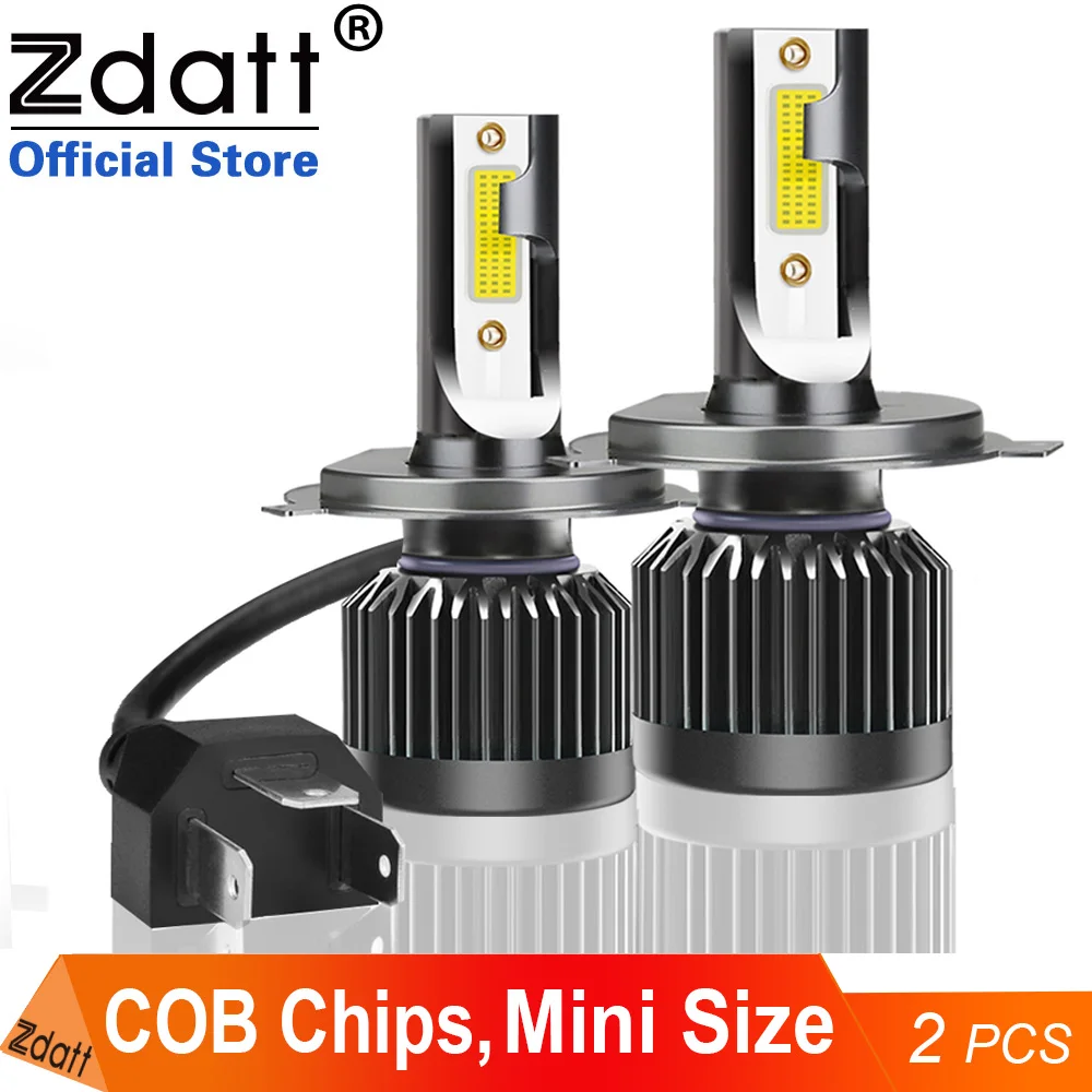 Zdatt H4 LED Headlights 9003 HB2 Mini Lamps Bulbs for Cars Auto 12V 24V Lamps Automobiles 8000LM 60W Running Light
Zdatt H4 LED Headlights 9003 HB2 Mini Lamps Bulbs for Cars Auto 12V 24V Lamps Automobiles 8000LM 60W Running Light