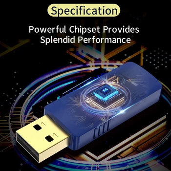 USB Wifi Adapter 1300Mbps Wi Fi Adatper 5Ghz Antenna USB Bluetooth 4.2 for Computer Music Receiver
USB Wifi Adapter 1300Mbps Wi Fi Adatper 5Ghz Antenna USB Bluetooth 4.2 for Computer Music Receiver